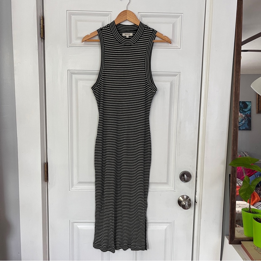 Madewell Mockneck tank dress